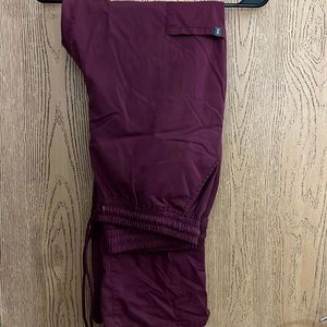 JAANUU 4-Pocket Scrub Pants Size L